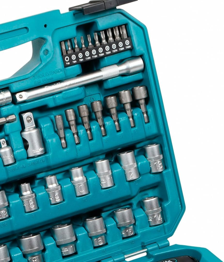 Makita E-10899 Ensemble d'équipements à main de 76 pièces