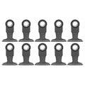 Bosch OSL212F-10 2-1/2 po Starlock® Dispositif multifonction oscillant Lame de coupe plongeante bimétallique Paquet de 10