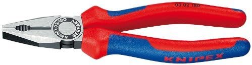 Knipex Tools 00 20 11 Ensemble d'équipements combinés : pince à bec long et pince coupante diagonale (3 pièces)