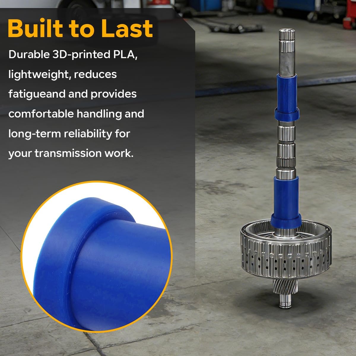 Ensemble de recalibrage et d'expansion de bagues de transmission MOTOQUEEN destiné à Ford 10R80 et GM 10L80, ensemble d'équipements de réparation destiné à une installation et un redimensionnement faciles des bagues, impression 3D