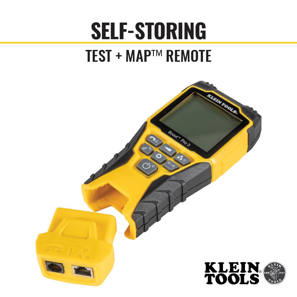 Ensemble de testeur de câbles KLEIN TOOLS VDV501-851 destiné à Ethernet et coaxial