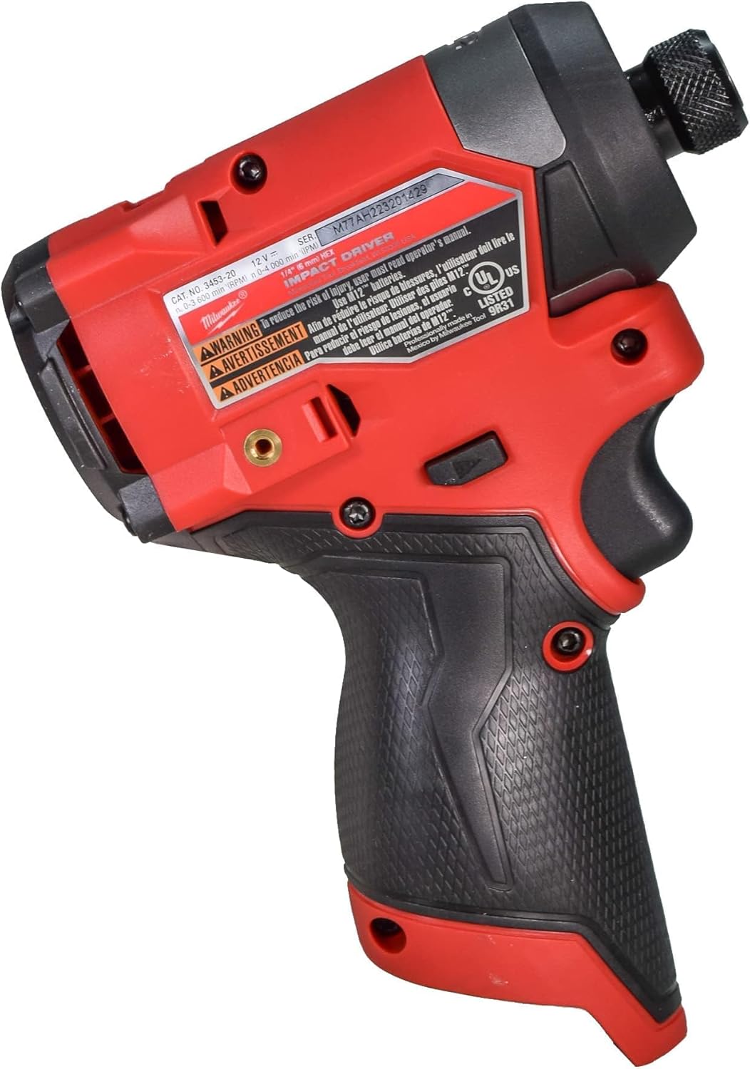 Visseuse à chocs hexagonale sans fil Milwaukee 3453-20 12V Fuel 1/4 (outil seul) – sélection pratique