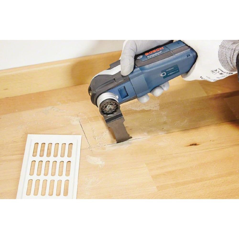 BOSCH OSL114JF-10 Dispositif multifonction oscillant Starlock 1-1/4 po, lame bimétallique, paquet de 10 - Précision pour usage professionnel suisse, conception d'interface 3D, compatibilité universelle destiné à des coupes nettes dans le bois dur