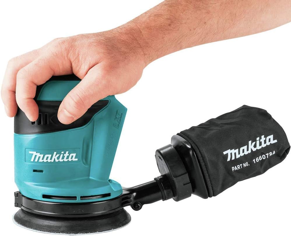 Ponceuse orbitale aléatoire sans fil Makita XOB01Z 18V LXT® Lithium-Ion (outil seul) – sélection pratique
