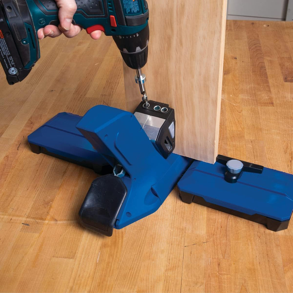 Gabarit de perçage Kreg Tool KPHJ720PRO 720PRO - Serrage et réglage faciles - Vis de perçage Kreg robustes incluses - destiné à matériaux de 12,7 à 38,1 mm d'épaisseur