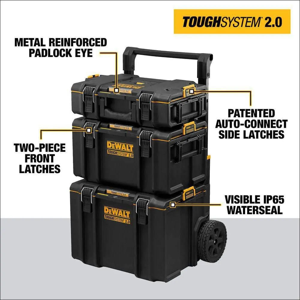 Système de coffret à outils tour TOUGHSYSTEM 2.0 24 po (ensemble de 3 pièces) DWST60437