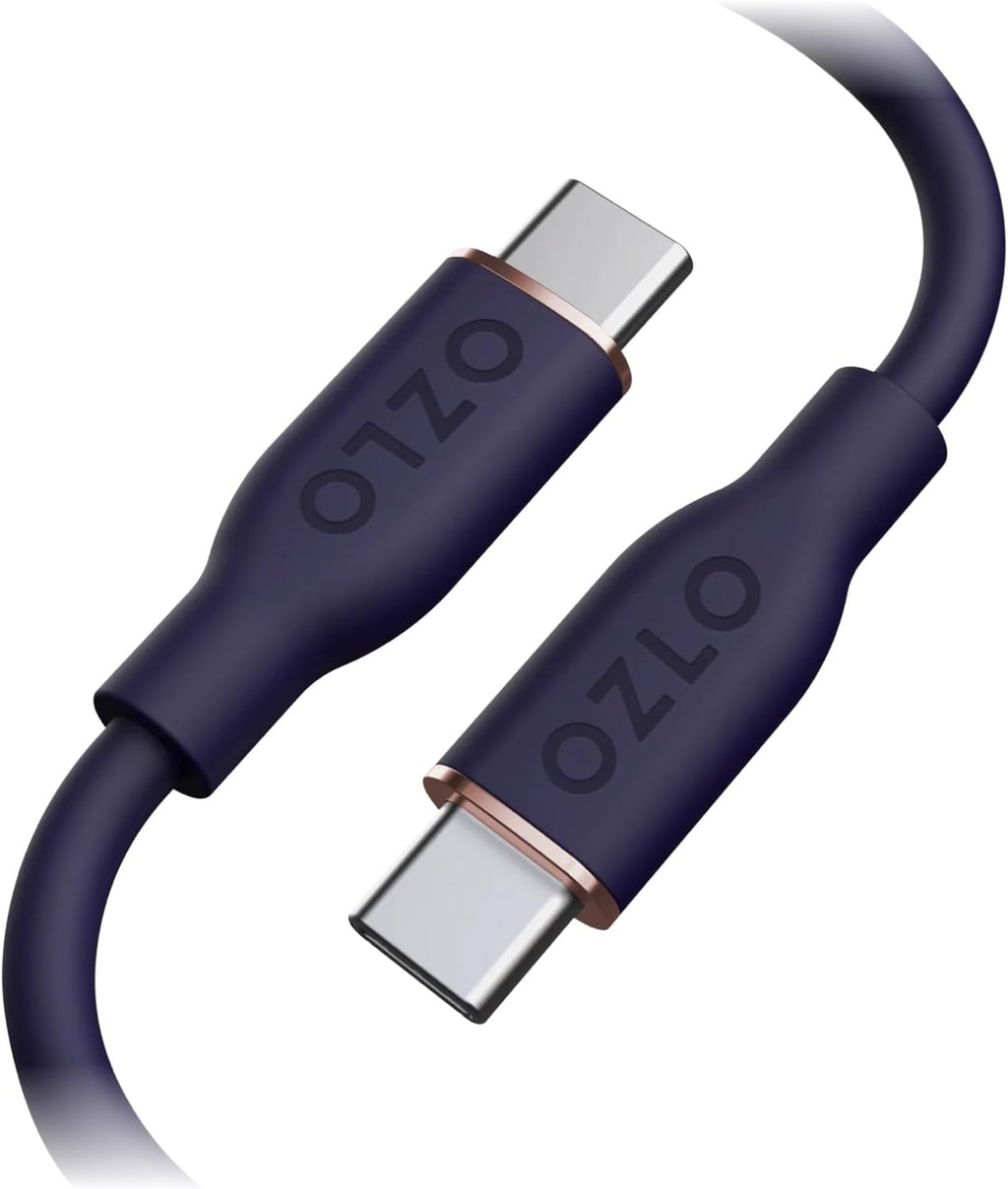 Kit d'accessoires de voyage Ozlo | Étui de voyage + bloc de charge USB-C + câble de charge en silicone | Étui rigide destiné à écouteurs intelligents Ozlo Sleepbuds