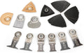 Ensemble de rénovation Fein Best of Starlock - Ensemble de 26 pièces destiné à les travaux de coupe, de ponçage et de grattage du bois, du métal et autres matériaux, compatible doté de les équipements multifonctions - 35222967060