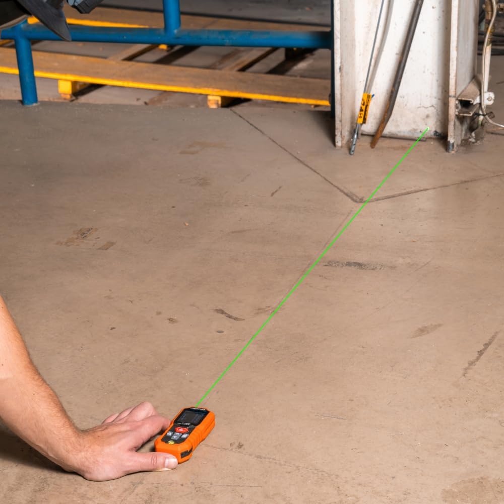 Télémètre laser Klein Tools, mesures en pieds, pouces et mètres – sélection pratique