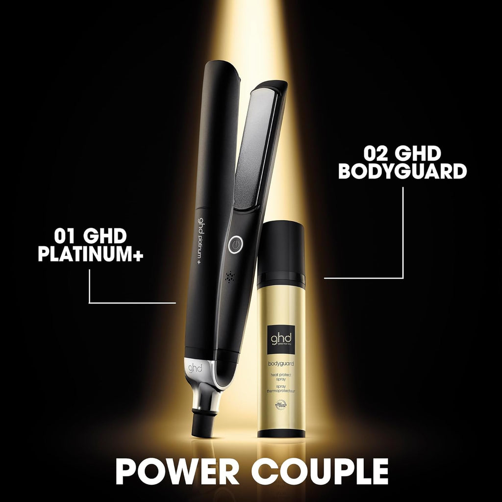 ghd Platinum+ Styler – 1 lisseur pour usage professionnel en céramique destiné à des cheveux plus forts, plus brillants et une meilleure protection de la couleur