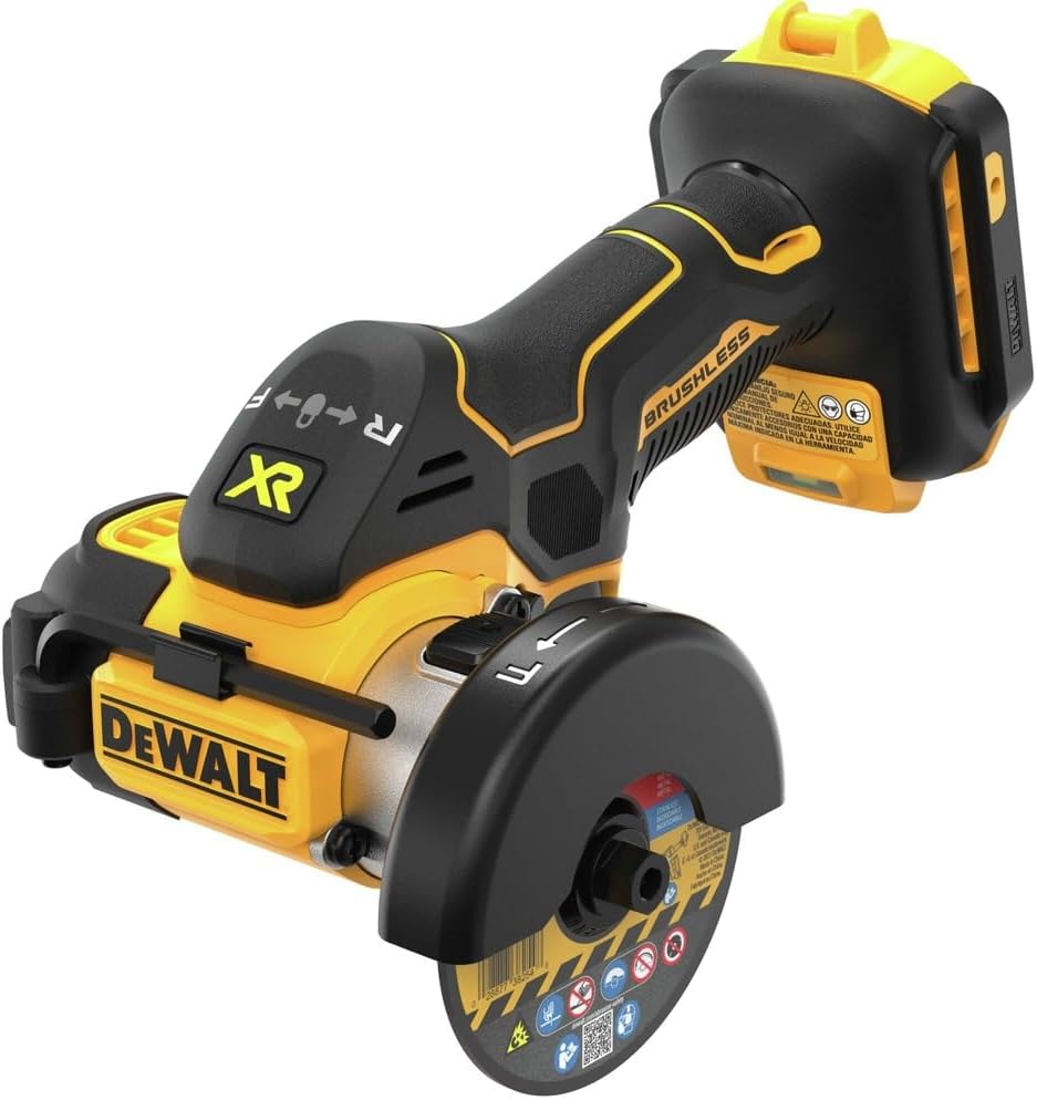 Dispositif de découpe sans fil DEWALT DCS438BR 20V MAX XR sans balais Lithium-Ion 3 po (outil seul) (reconditionné)