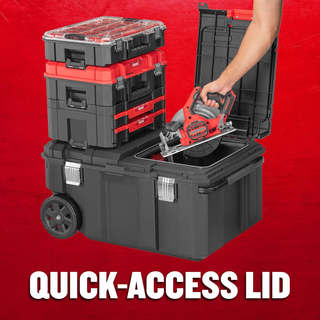 Coffre à outils roulant à accès rapide CRAFTSMAN VERSASTACK de 30 gallons (CMST17870) – Pratique