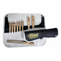 Ensemble de 9 spatules classiques Albion Engineering 258-G01, étui à équipements bleu marine