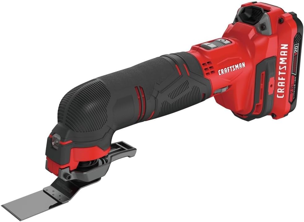 Kit d'outil oscillant sans fil CRAFTSMAN CMCE501D1R V20 Lithium-Ion (2 Ah) (Remis à neuf) – sélection pratique