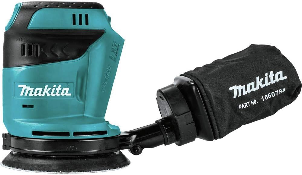 Ponceuse orbitale aléatoire sans fil Makita XOB01Z 18V LXT® Lithium-Ion (outil seul) – sélection pratique