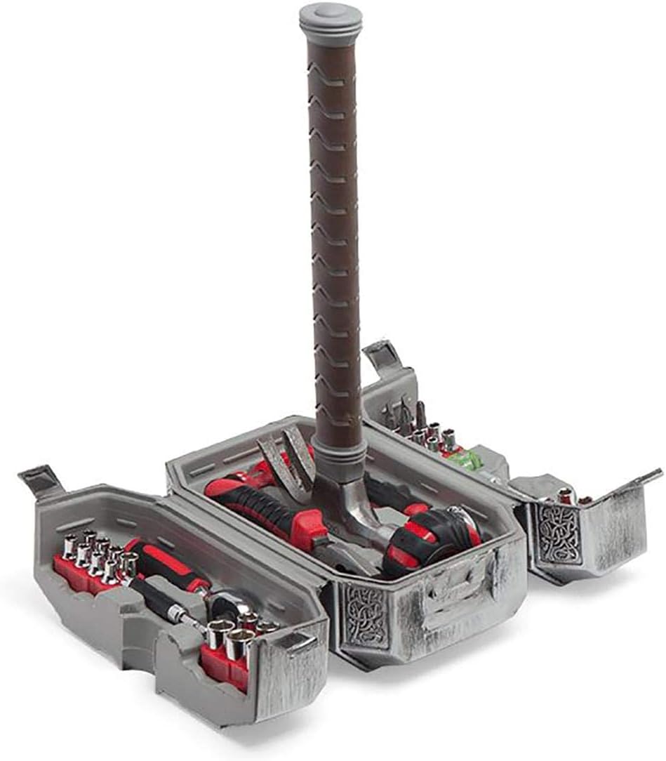 Robe Factory Ensemble d'équipements Marteau de Thor Marvel « Sous licence officielle »