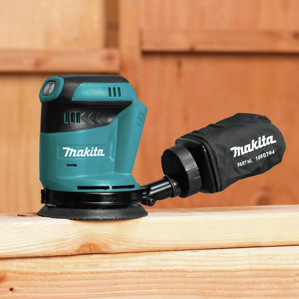 Ponceuse orbitale aléatoire sans fil Makita XOB01Z 18V LXT® Lithium-Ion (outil seul) – sélection pratique