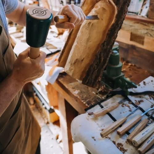 Ensemble de 12 ciseaux à bois Schaaf doté de étui en toile | Ciseaux à bois doté de lames en acier CR-V 60 ultra-tranchantes