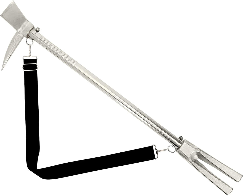 Dispositif Halligan 30, barre Halligan doté de sangle de transport destiné à les opérations de sauvetage incendie, les effractions tactiques et les interventions d'urgence