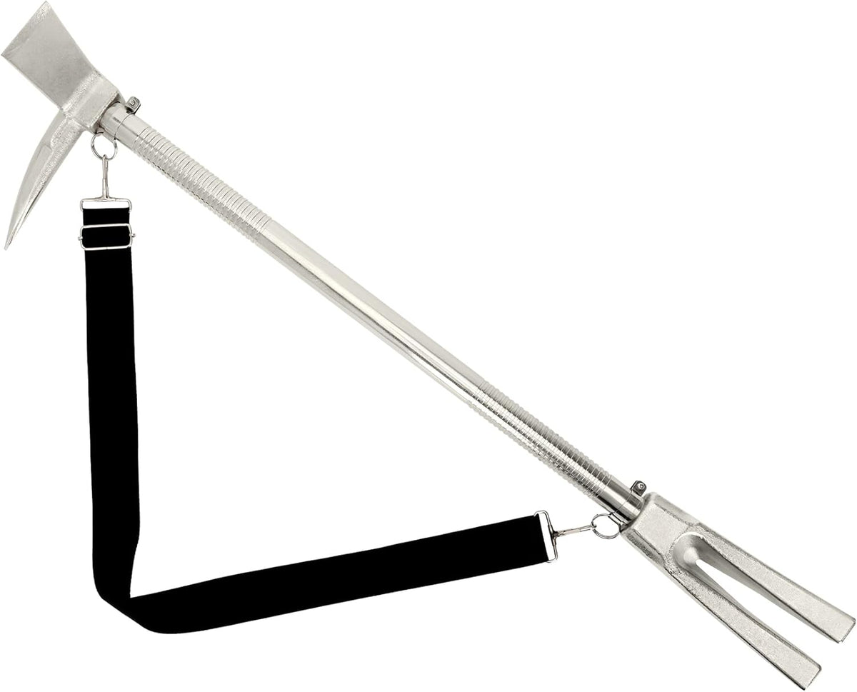 Dispositif Halligan 30, barre Halligan doté de sangle de transport destiné à les opérations de sauvetage incendie, les effractions tactiques et les interventions d'urgence