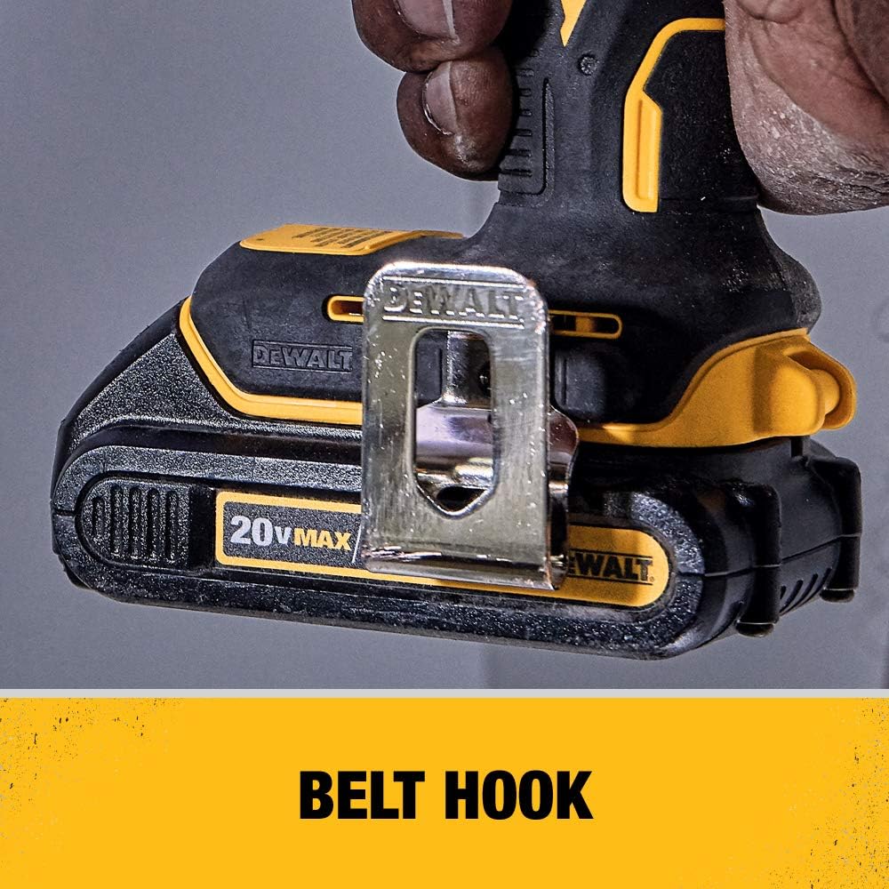 Visseuse à chocs DEWALT ATOMIC 20V MAX*, sans fil, compacte, 1/4 pouce, outil seul (DCF809B) – sélection pratique