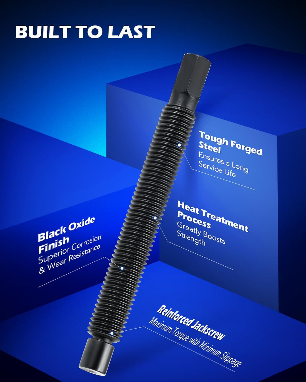 Ensemble de presse à rotule Orion Motor Tech Master, kit de 23 pièces destiné à presse à rotule et extraction de joint de cardan doté de douilles et adaptateurs universels, ensemble d'équipements robustes destiné à rotules