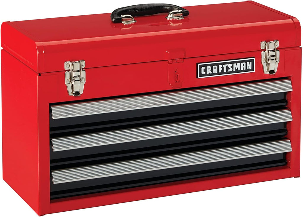 Coffret à outils en métal CRAFTSMAN de 50,8 cm de large à 3 tiroirs avec tiroirs à roulement à billes (CMST98245RB)