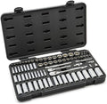 Ensemble d'équipements de mécanicien GEARWRENCH 76 pièces, entraînement 1/4 et 3/8, 12 pans, standard et profond, SAE/métrique - 80948