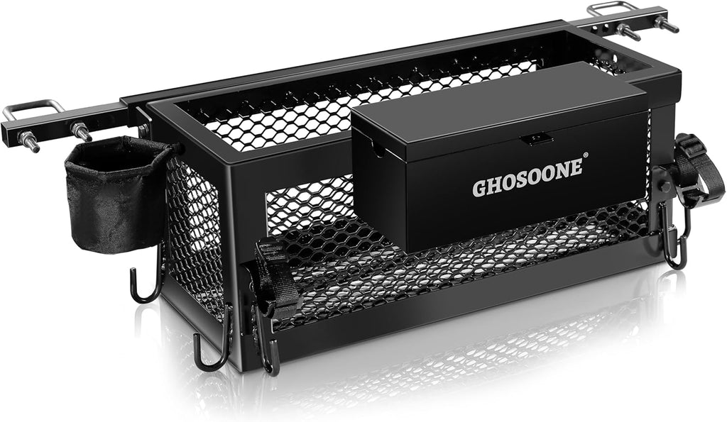 Coffret à outils pratiques robuste pour tracteur, 24 x 10 x 10 cm, accessoires multifonctions pour tracteur, compatible avec la plupart des tracteurs et tondeuses à rayon de braquage zéro.