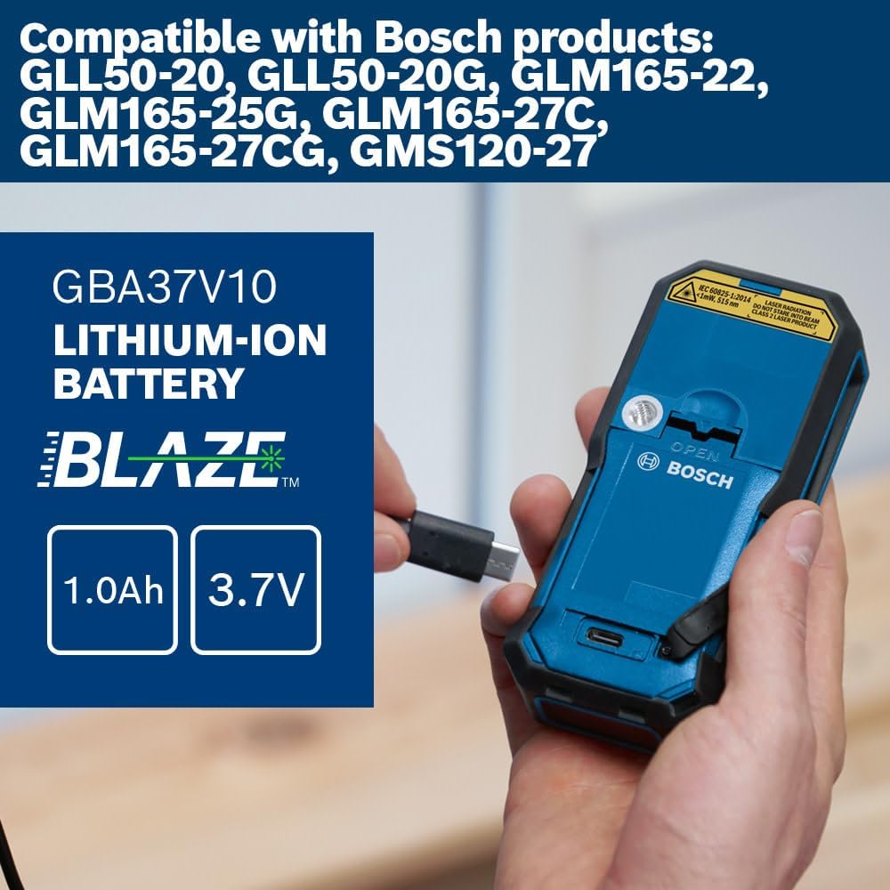 Mesureur laser Bosch GLM165-25G Blaze™ Green-Beam 165 pi – sélection pratique