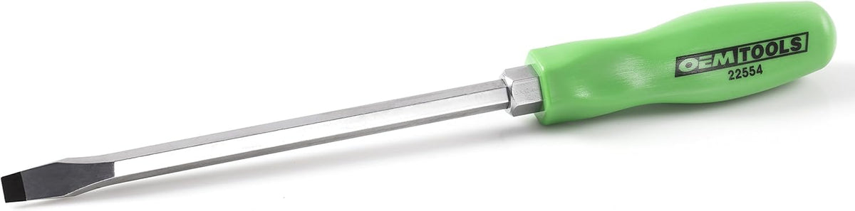 Jeu de tournevis de mécanicien OEM Tools 23999, 8 pièces | 8 tournevis plats et cruciformes courants | équipements destiné à mécaniciens, techniciens et particuliers | Acier allié