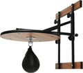 Sac de vitesse, Sacs de vitesse destiné à la boxe, Plateforme destiné à sac de vitesse, Sac de vitesse de boxe, Sac de vitesse de frappe, Support destiné à sac de vitesse, Ensemble de fixation murale, Hauteur réglable, Sac de vitesse pivotant noir