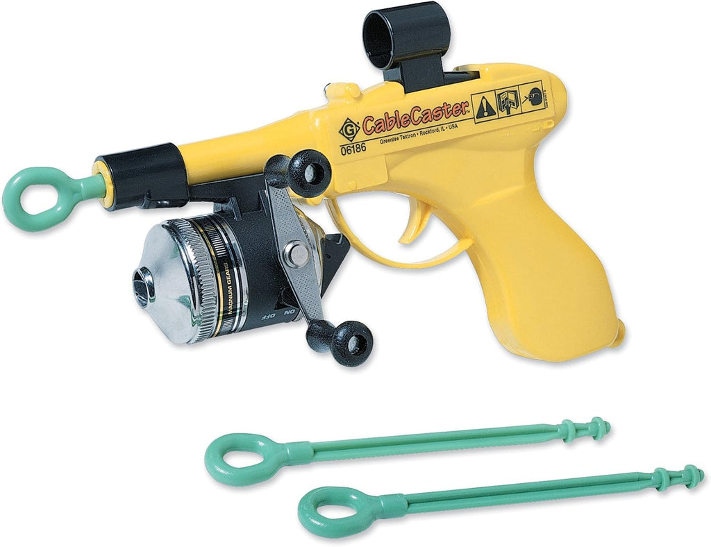 Dispositif de tirage de câbles Greenlee 06186 Cablecaster à trois fléchettes