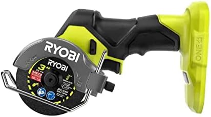 RYOBI ONE+ HP 18V Dispositif de découpe compact sans fil sans balais 3 pouces destiné à la coupe de matériaux multiples (outil seul) PSBCS02B