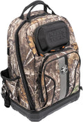 Sac à dos à équipements Klein Tools 62800BPCAMO, sac à dos de chantier Tradesman Pro extra-large à 40 poches, camouflage, doté de fond moulé et port de chargement