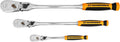 Clé à cliquet flexible à verrouillage bimatière 90 dents, entraînement 1/4", 3/8" et 1/2" GEARWRENCH - 81298T, multi-usage, taille unique – sélection pratique