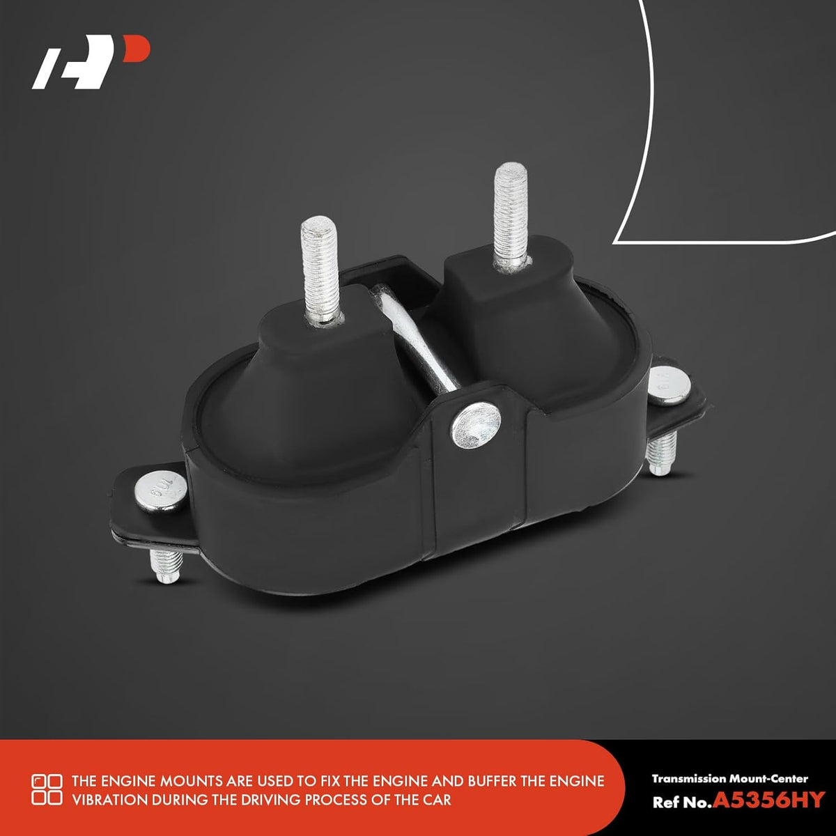 Ensemble de 4 supports moteur et de transmission A-Premium compatible doté de Chevrolet Malibu 2004-2007, Pontiac G6 2005-2007 et Saturn Aura 2007-2008 (V6 3,5 L, transmission automatique).
