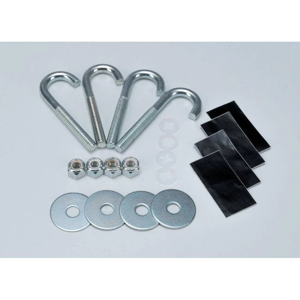 Coffre à outils pratiques discret en aluminium noir mat 61,86 pour camions de taille moyenne