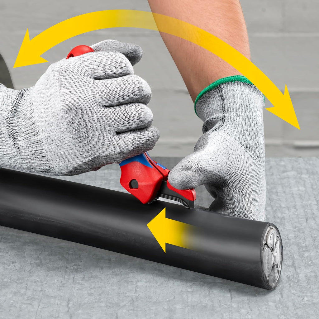 Couteau à cliquet KNIPEX Tools 16 50 145 SBA, 5-3/4 – sélection pratique