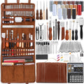 ensemble d'équipements destiné à le travail du cuir TLKKUE : équipements professionnels destiné à le travail du cuir, comprenant des tapis de découpe, des équipements de gravure, de poinçonnage, de couture, d'estampage et de ponçage destiné à la...