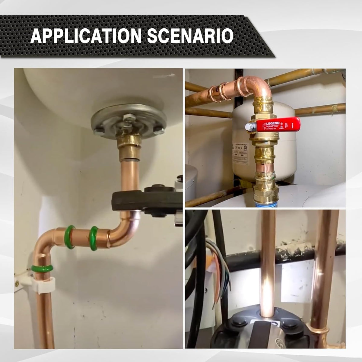 Dispositif de sertissage hydraulique destiné à tubes en cuivre doté de raccords Viega ProPress | Comprend des matrices de 1/2, 3/4 et 1 pouce | Idéal destiné à les espaces restreints et les raccords en T | Comprend 1 jeu de matrices (1950)