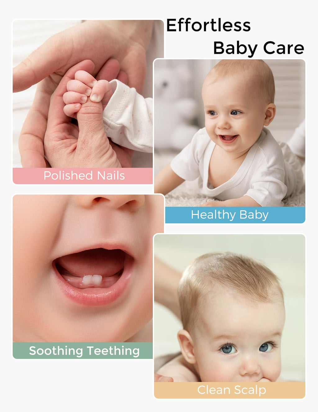 MOMCOZY Elite Kit Bébé - Ensemble Essentiel pour Toilettage et de Santé