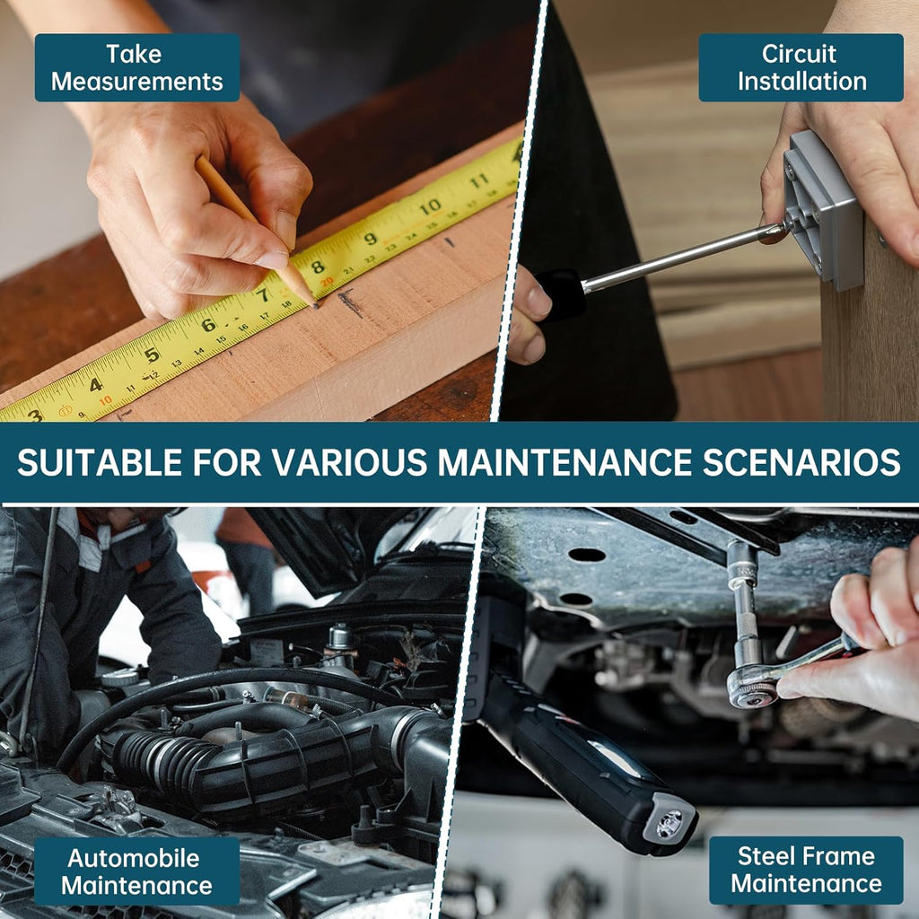 Coffret d'outils de mécanicien de 800 pièces avec valise à roulettes en aluminium, comprenant un ensemble complet de douilles et de clés, ainsi que des outils à main. Coffret à outils portable pour garage, idéale pour la réparation automobile, l'entr