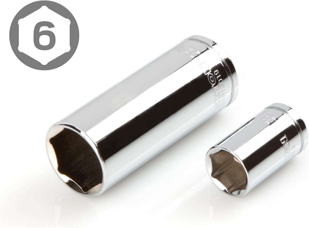 Ensemble de 46 douilles et cliquet TEKTON à entraînement 6 pans (8-19 mm), 3/8 po | SKT15301