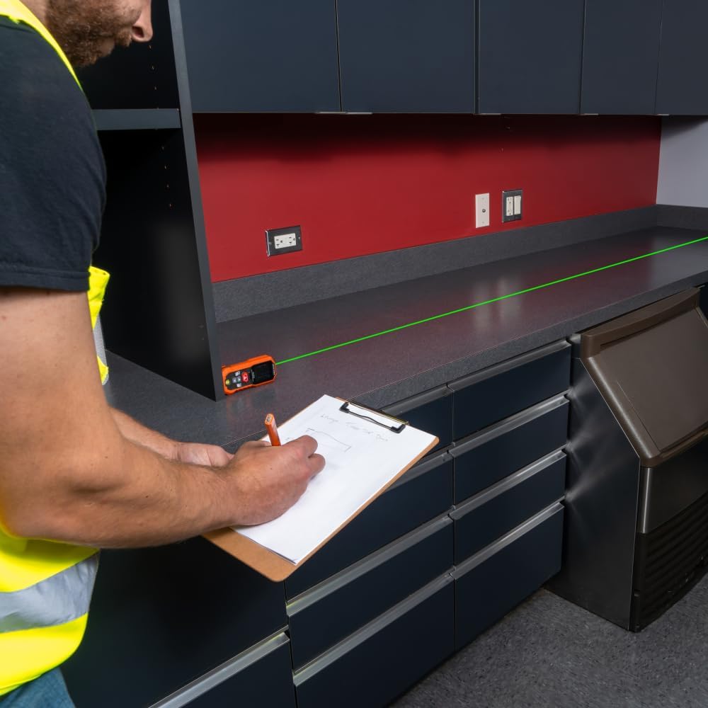 Télémètre laser Klein Tools, mesures en pieds, pouces et mètres – sélection pratique