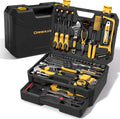 Coffret d'outils pratiques de 339 pièces, trousse à outils pour la maison et la voiture, coffret d'outils à main polyvalent pour hommes, ensemble d'outils de base pour la réparation de la maison et de l'automobile, idéal pour les bricoleurs et les pr