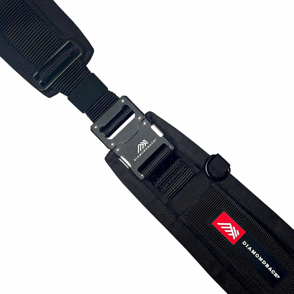 Ceinture porte-équipements rembourrée Diamondback 6 - Homme et femme - Charpentier, menuisier, ferronnier - Noire