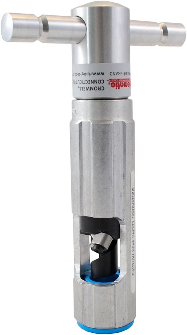 Dispositif combiné de carottage et de dénudage Cablematic CST 625 bleu destiné à techniciens, électriciens et installateurs professionnels, outil facilement transportable destiné à câble 625 kcmil, 370 g