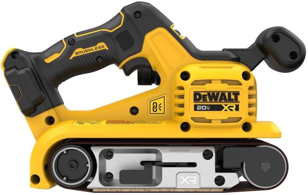 Ponceuse à bande DEWALT 20V MAX*, sans fil, sans balais, outil seul (DCW220B) – sélection pratique